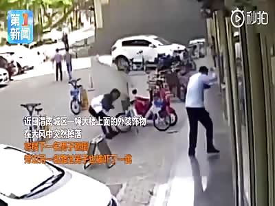 Expecting his Head Rolls on the Floor 