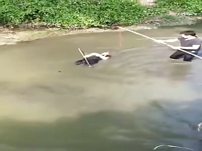 Electric Shock Fishing Gone Wrong