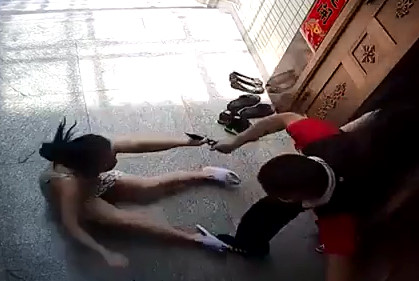 Dude Won't Quit After Being Stabbed Several Times