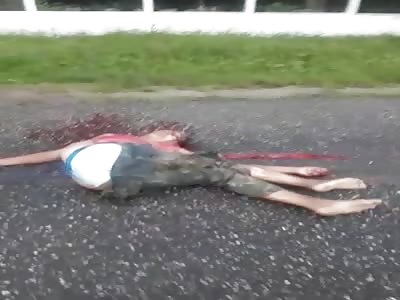 boy got shot in the head and gets thrown