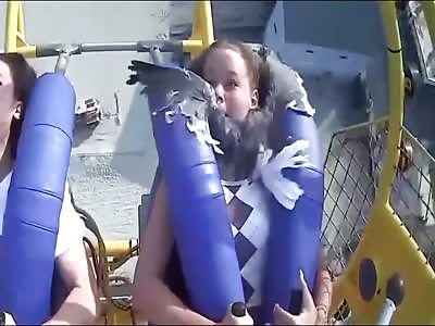 Teen hit in the face by seagull.