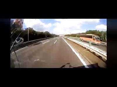 Porsche Crash, with added slo-mo