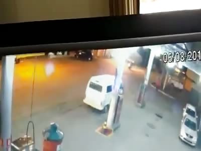Man Throws Himself Between Wheels of Semi