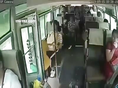 Woman Dies After Jumping from Moving Bus