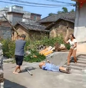 Dude Gets Blasted w/ Pole