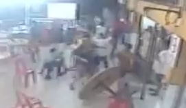 Bar Brawl in China