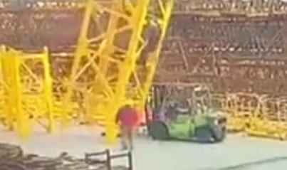 Scaffold Crushes Workers