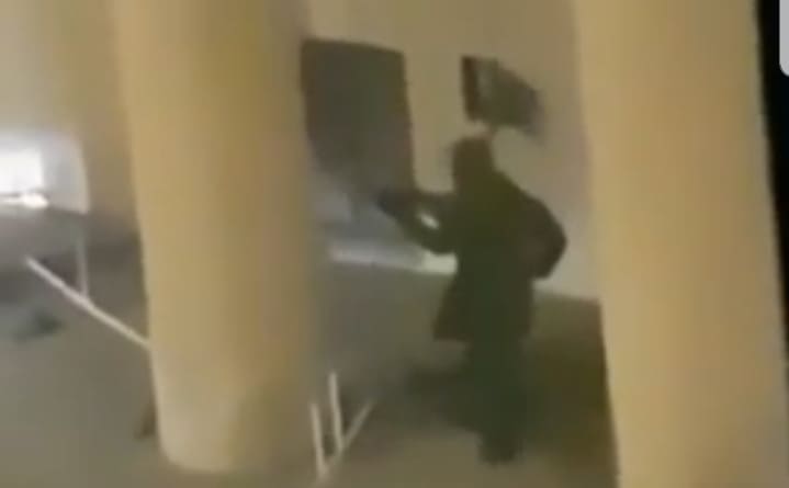 Moment Moscow Shooter is Eliminated