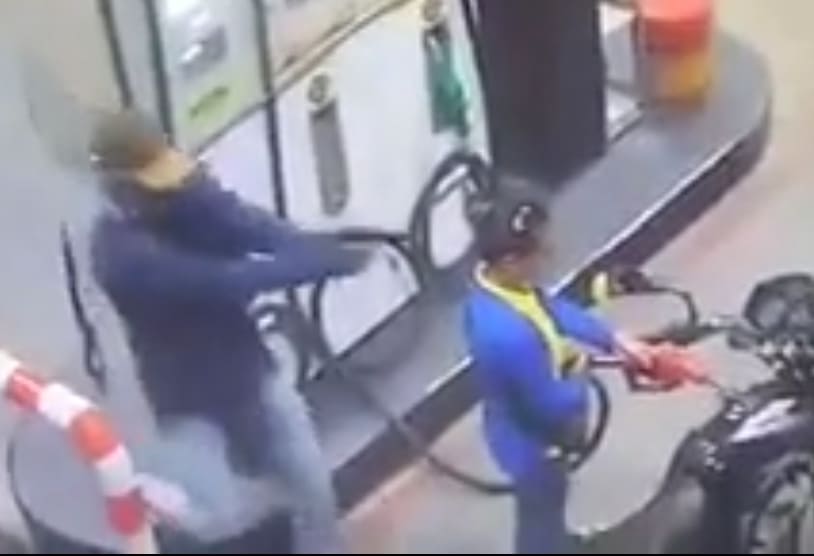 Quick Headshot for Gas Station Attendant 