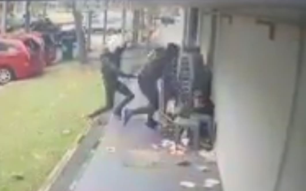 Guy Takes a Nice Beating