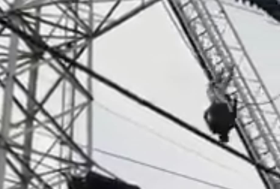 Man Decides to Take the Quick Route