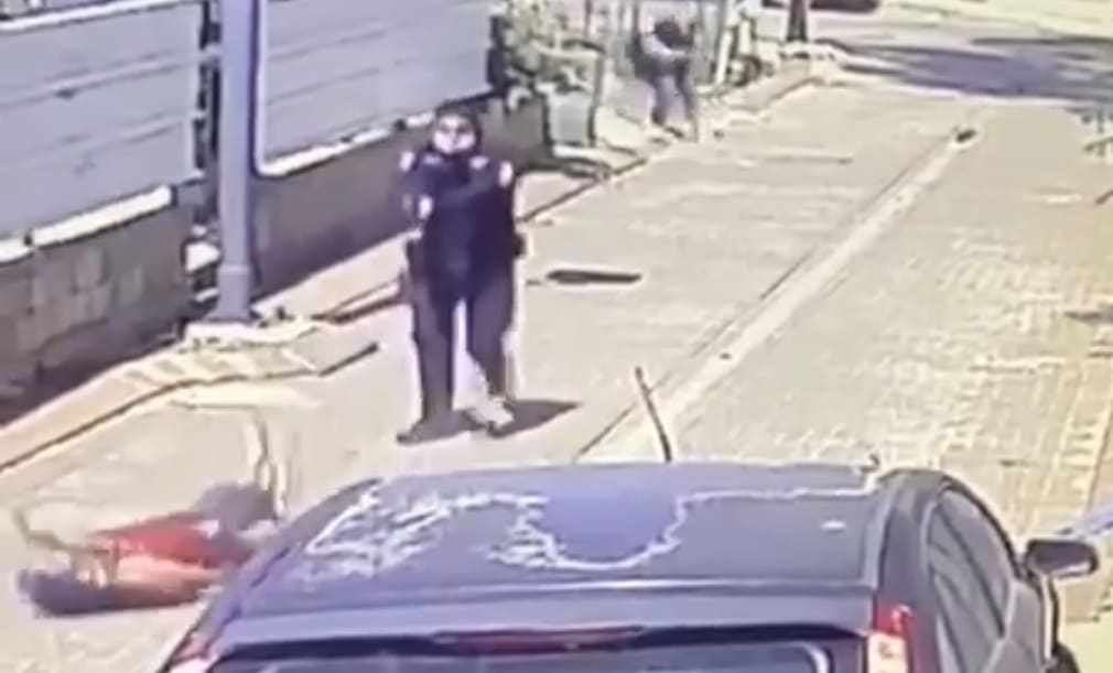 Well Deserved Karma for Man Who Attacked Police w/ Machete