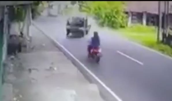 Biker Gets Wrecked