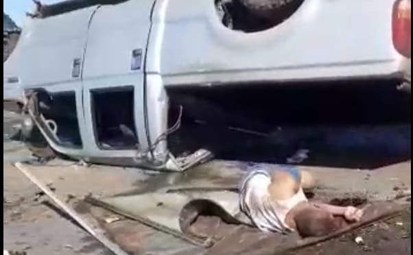 Rollover Crash Leaves Two Dead