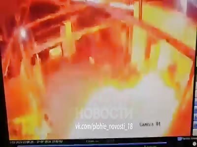 Mechanics Go Up in Flames