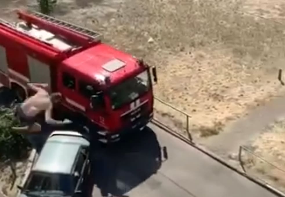 Ukrainian Man Jumps to His Death