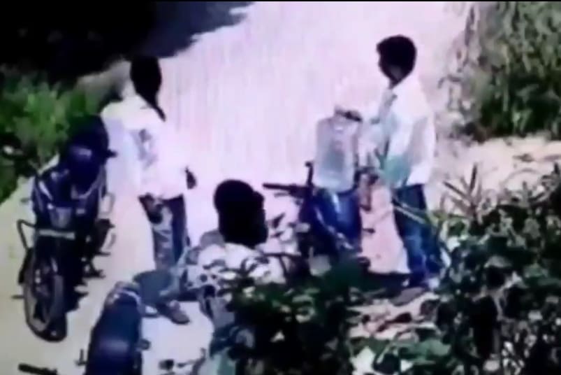 Man Accepts His Fate and Takes a Beating