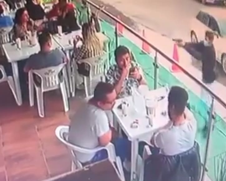 Lunch Interrupted by Hitman