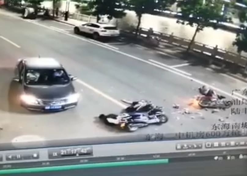 Negligent Biker As Usual