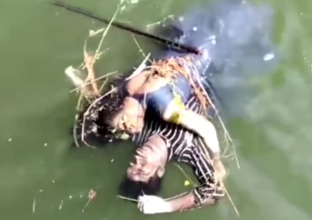 Indian Couple Who Committed Suicide Found Floating Downstream 