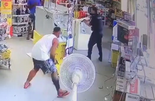 MP Officer Caught Off Guard During Armed Robbery