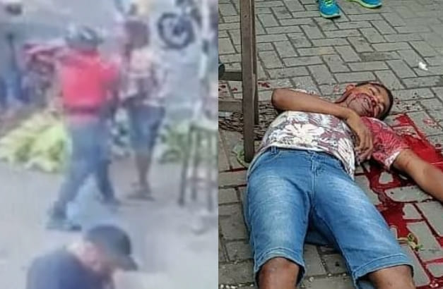 Man Surprised With a Headshot