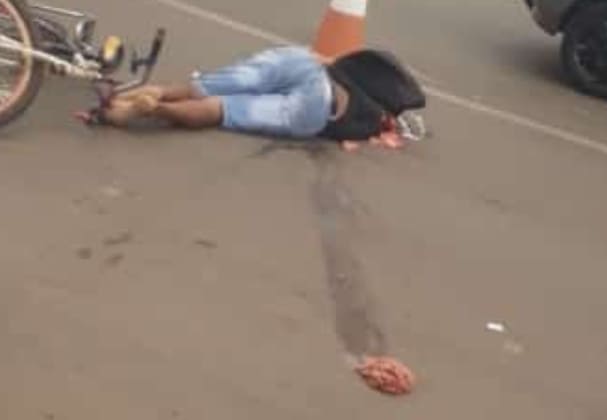 Bicyclist Loses His Mind