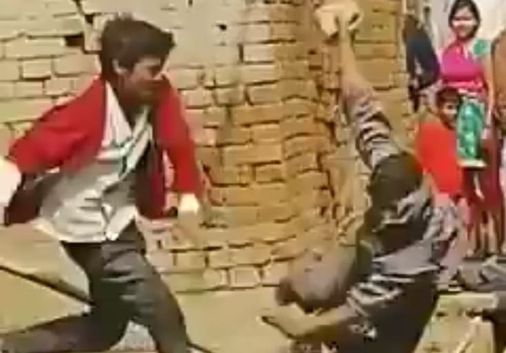 Man Mistakenly Brings a Stone to a Stick Fight 