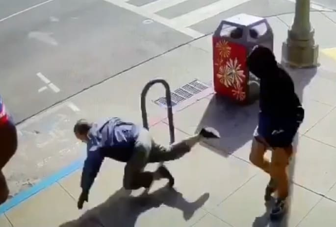 Elderly Man Violently Assaulted