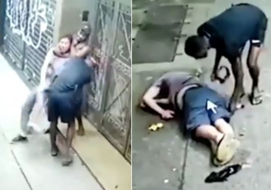 Dude Gets Put to Sleep During Robbery 