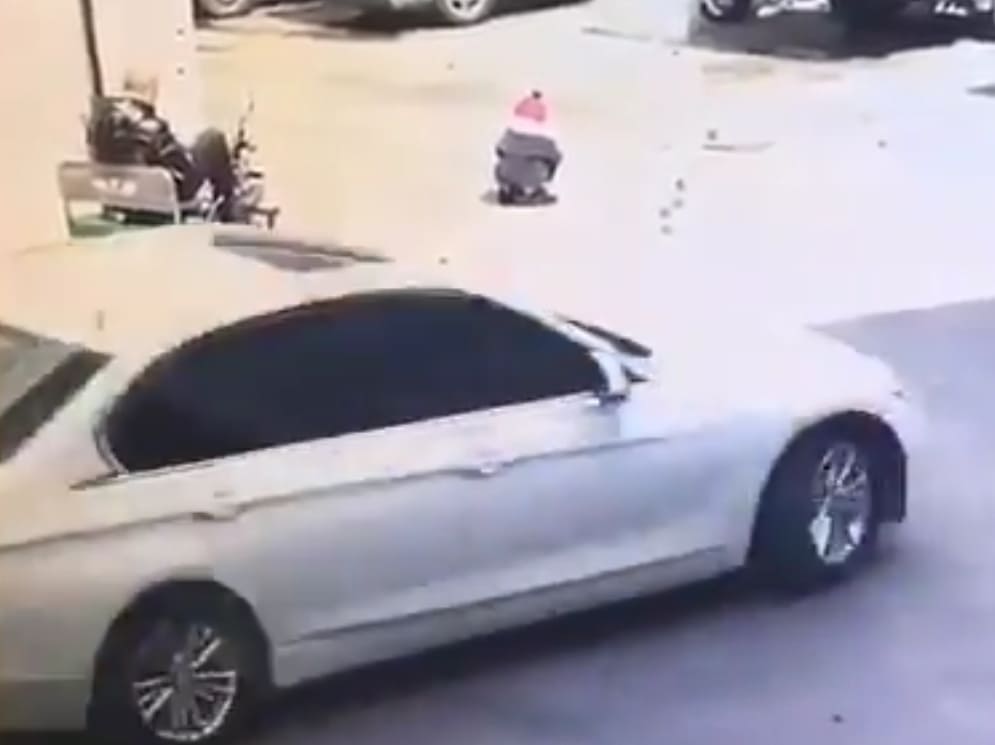 Little Kid Crushed in the Street