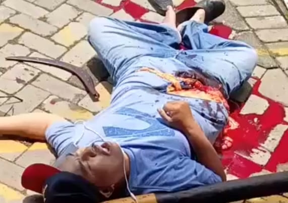 Store Owner Gutted During Robbery