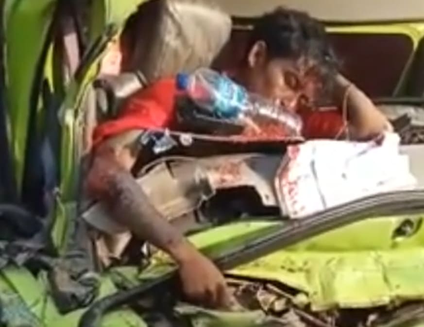 Box Truck Driver Crushed in Accident