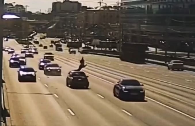 Wandering Drunk Gets Wrecked