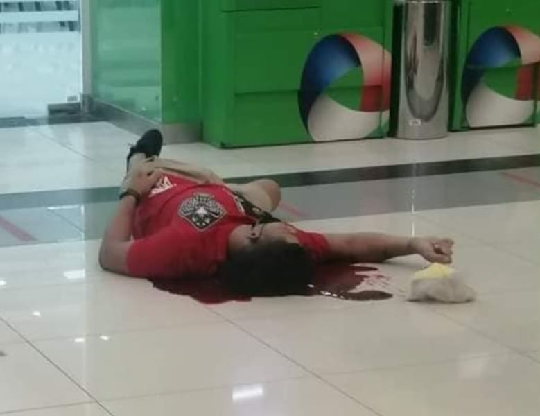 Man Fatally Shot by Bank Security Guard (CCTV & Aftermath)