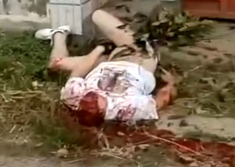 Random Decapitated Body By The Road