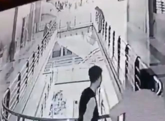 Taking The Final Leap Inside Shopping Mall