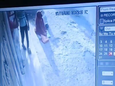 Old Lady Wrecked By Bus