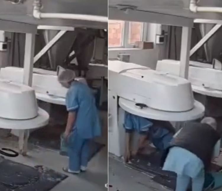 Instant Death For Bakery Worker