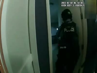 Bodycam Footage Of Fatal Shooting During No Knock Warrant