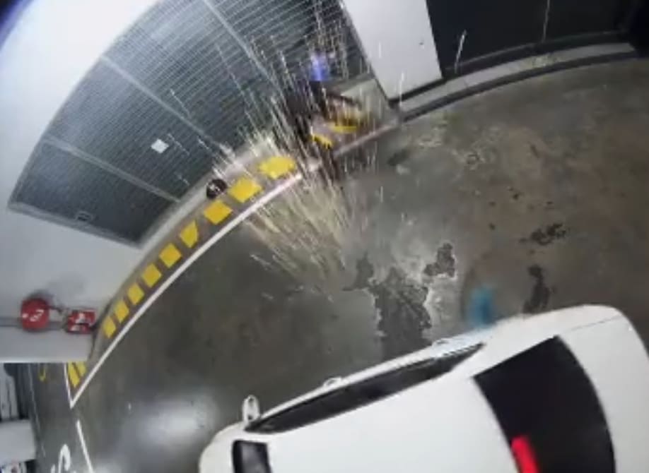 Drive By Execution Outside Shopping Mall