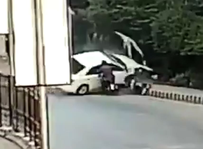 Young Driver Goes Bowling