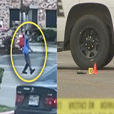 Passenger Catches Crazy Shootout In Texas