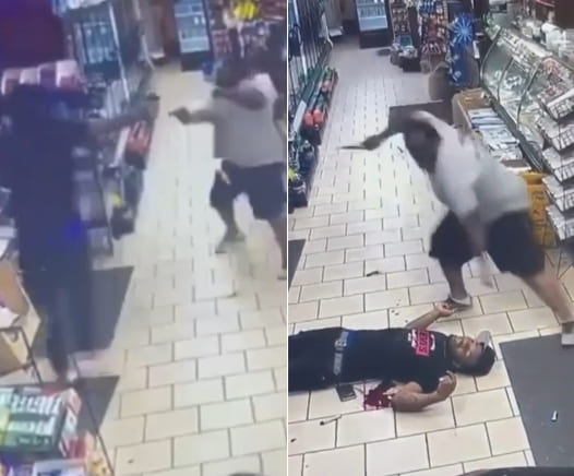 Following His Rival Into The Store Backfires