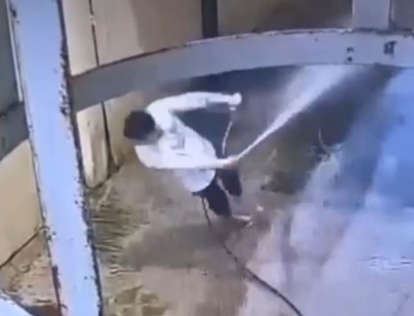 Zapped While Using Pressure Washer