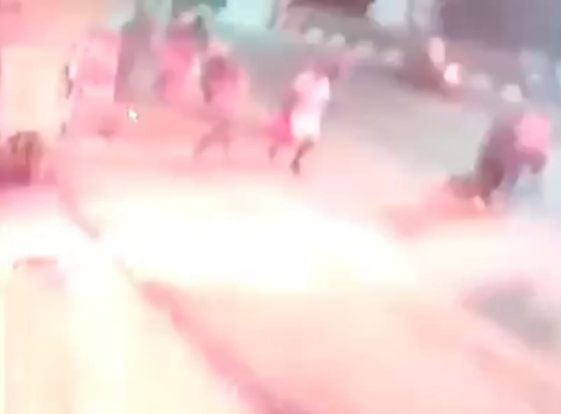 Gas Cylinder Explodes At Tea Shop