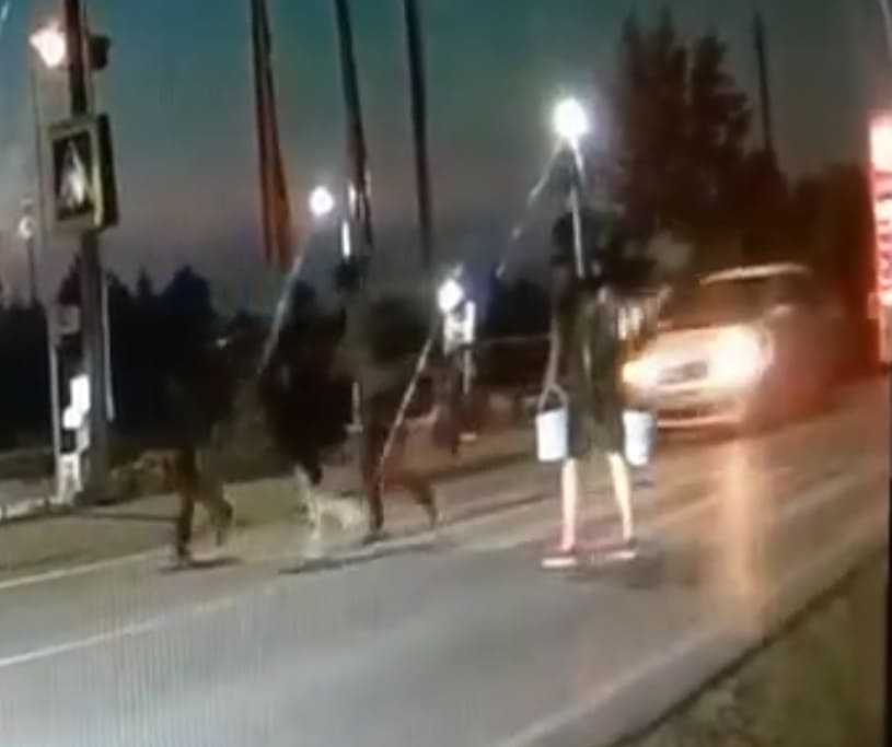 Family Of Three Wrecked At Pedestrian Crossing