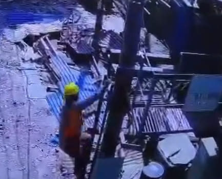 Last Day On The Job For Electrical Worker