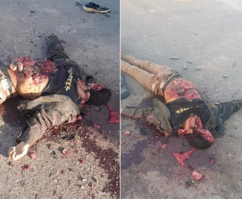 Aftermath Of Brutal Shotgun Execution