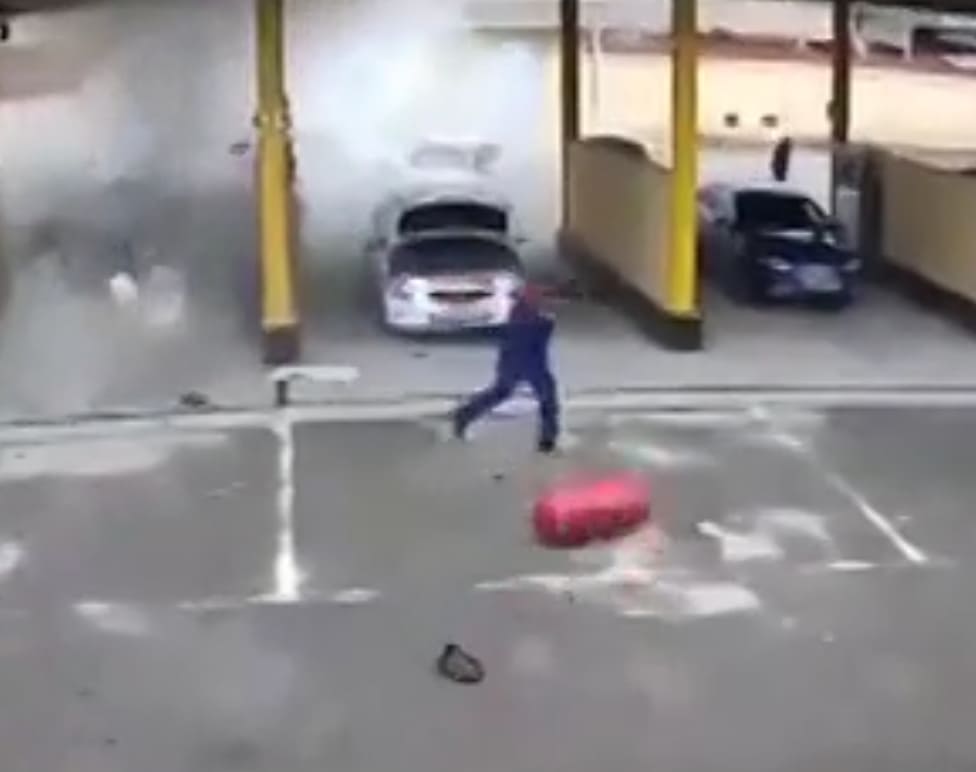 Final Destination At The Petrol Pump